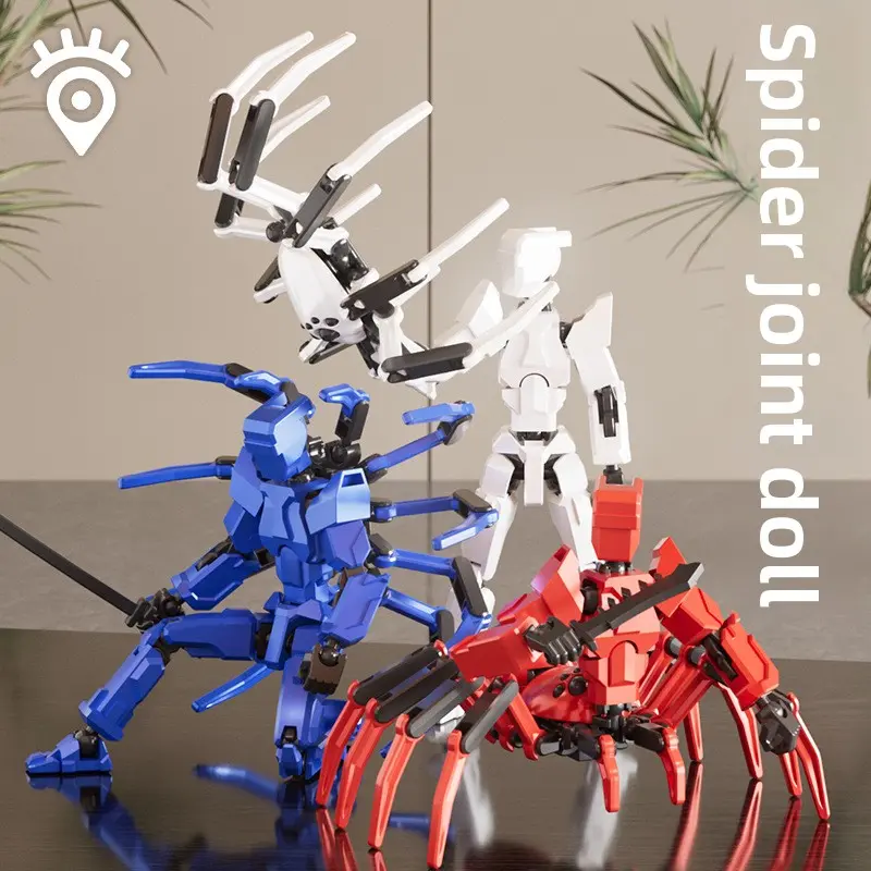 13 joint doll creative fit assembly spider doll building block multi-joint human joint spider toy