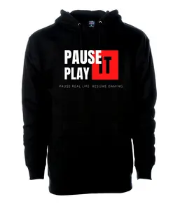 The Aged Gamer - Play It Pause It Hoodie