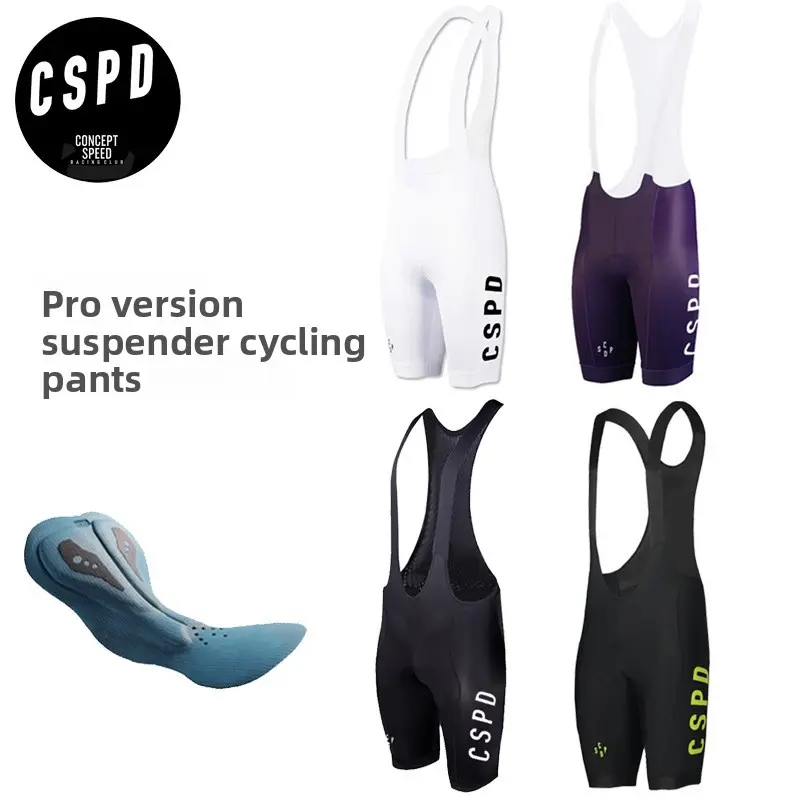 Unisex Cycling Spandex Biker Shorts - Summer Competitive Road Bike Bib Overalls, Quick-Drying Athletic Activewear, Breathable Bottoms, Comfortable Compression Training Clothes