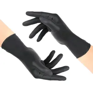 50/100pcs PVC Disposable Gloves, Thick Pvc Material, Latex-Free Kitchen Cleaning Gloves, Thick One-Use Gloves for Home Kitchen Use, Indoor Outdoor Pet Care