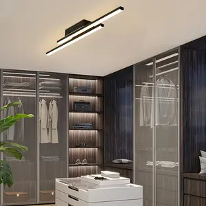 Modern Italian Minimalist Closet Ceiling Light, Simple Modern Entryway Hall Balcony LED Strip Corridor Light, Adjustable Wall Mount