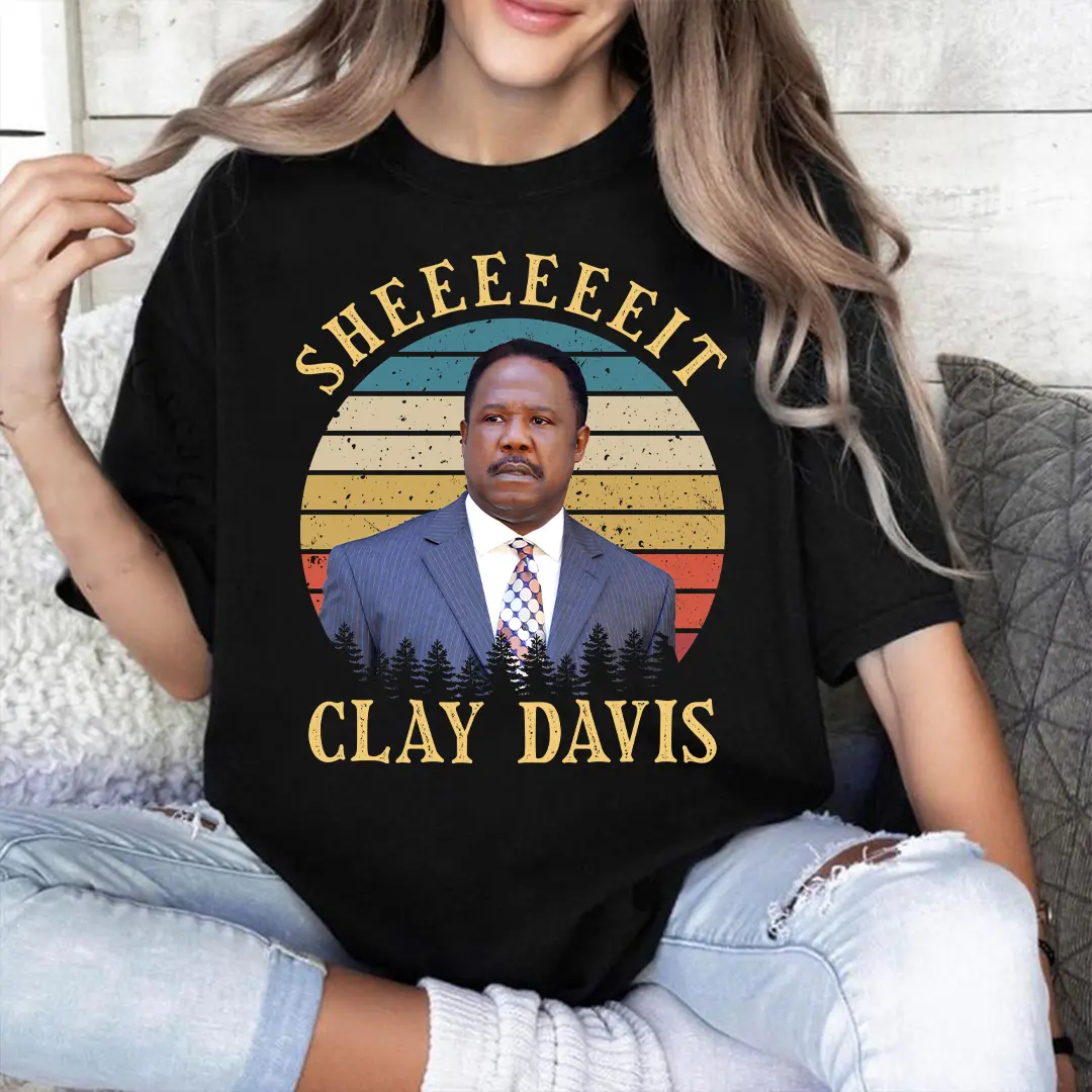 Clay Davis Shirt & Funny memes Sheeeit Sweatshirt Gift 100% Cotton Everyday Wear Comfortable Clothing
