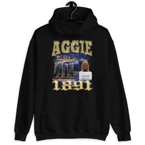 Vintage Nc A&T Hoodie - Retro 90s Style Unisex Sweatshirt for North Carolina A&T Fans - Exclusive HBCU Apparel Cotton Fit