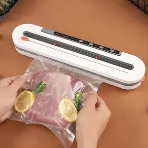 Vacuum Sealer Machine 120Kpa Advanced Motor 5 in 1 Easy Dry Moist Sealer with 10 PCS Bags for Sous Vide Food Storage Dry Moisture Sealing