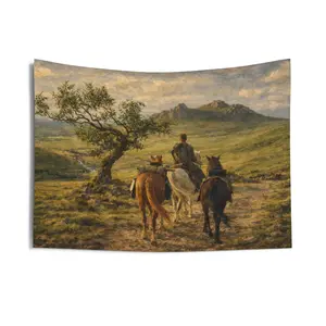 Sir Duncan Inspired Indoor Wall Tapestry - Horses - Medieval - Gift for Men and Women