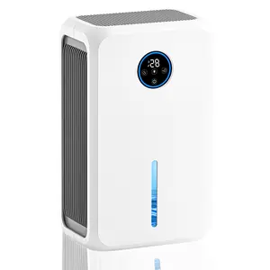 1000 sq.ft Home Dehumidifier – Quiet Electric Dehumidifier for Basement, Bedroom, & Bathroom with Auto-Comfort Mode, Thermal Overload Protection, Timer Setting & Digital Display