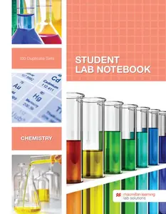 Student Lab Notebook: Chemistry - 100 Duplicate Sets -- Hayden-McNeil, Spiral Bound, Comb or Coil