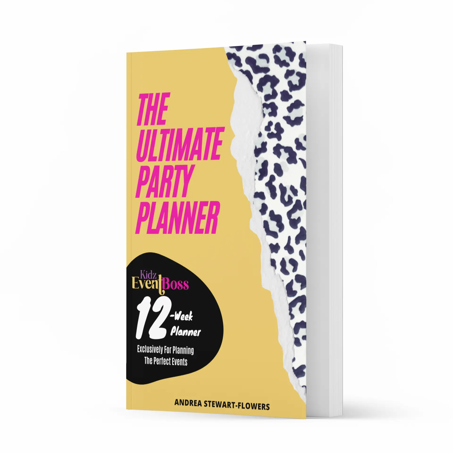(PINK)The Ultimate Party Planner: 12-Week Planner Exclusively For Planning The Perfect Events
