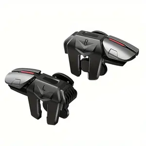 Mobile Controller & Gloves, Mobile Game Trigger, Anti-sweat & Anti-slip Finger Gloves, Game Finger Gloves & Mobile Controller Set, Phone Accessories for iPhone Android iPad