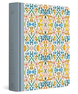 ESV Single Column Journaling Bible - Artist Series, Cloth Over Board Cover, Jessica Dennis Bush Artwork, Thoughtfully Designed, Premium Paper, Ample Margins, English Standard Version Holy Book