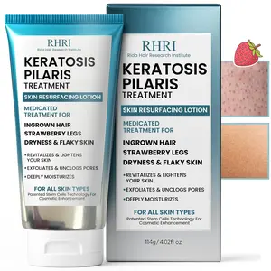 Keratosis Pilaris Treatment | Keratosis Pilaris Lotion with 10% AHA | Gentle Exfoliation For Strawberry Legs, KP & Ingrown Hairs | Smooth & Hydrating Body Lotion For Redness, Dry, Rough And Flaky Skin