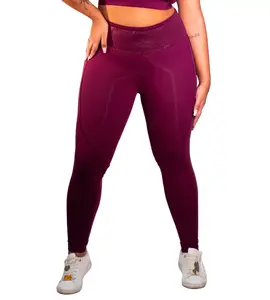 High-Compression Performance Plus Size Leggings
