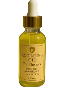 Faith-Based for Prayer & Devotion – Handcrafted – 4 fl oz” Oil Body Care