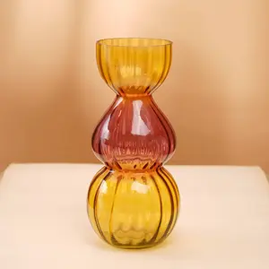 Decorative Gleaming Bubble Vase-6.5X14"