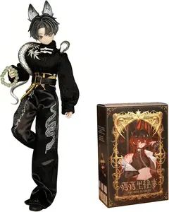 Handsome doll 9-inch movable joint doll, wearable doll gift, suitable for parties/birthdays. Ages 15 and above. PVC and ABS material costume. Includes costume - Sicilian Past (single box)