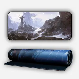 Snow Squall by Nick Ragetli – XL Gaming Deskmat Mousepad | Distant Lands Collection