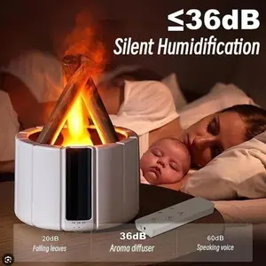 MiniBlaze Diffuser - Compact Diffuser with Multiple Light Options, Flexible Design, Ideal for Home Use
