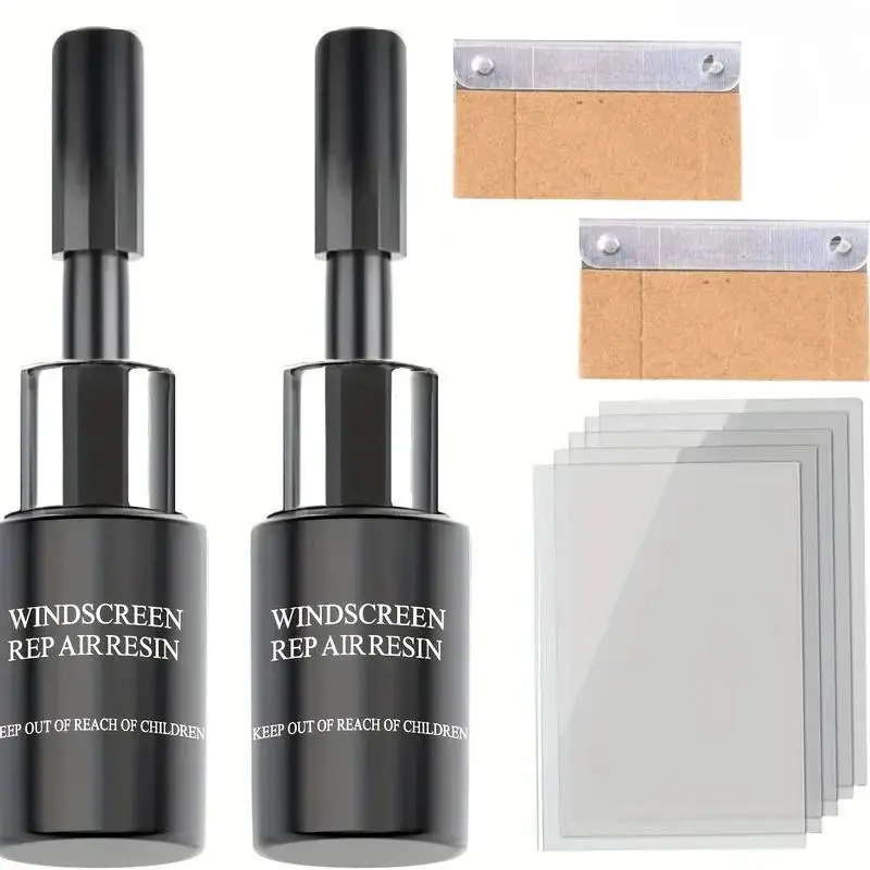 Car Windshield Crack Repair Kit, Car Windshield Crack Repair Tool, Professional Car Window Repair Kit, Car Accessories, Windshield Crack Adhesive, Automotive Maintenance Tools, Quick Windshield Repair, Scratch Repair, Cracked Windshield Repair Kit