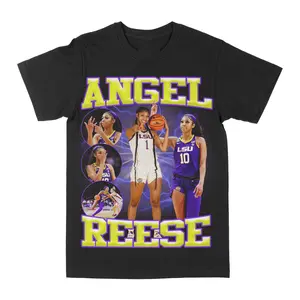 Angel Reese Graphic Tee 90s Unisex Streetwear adult and Youth Tee - Retro Vibe, Bold Style