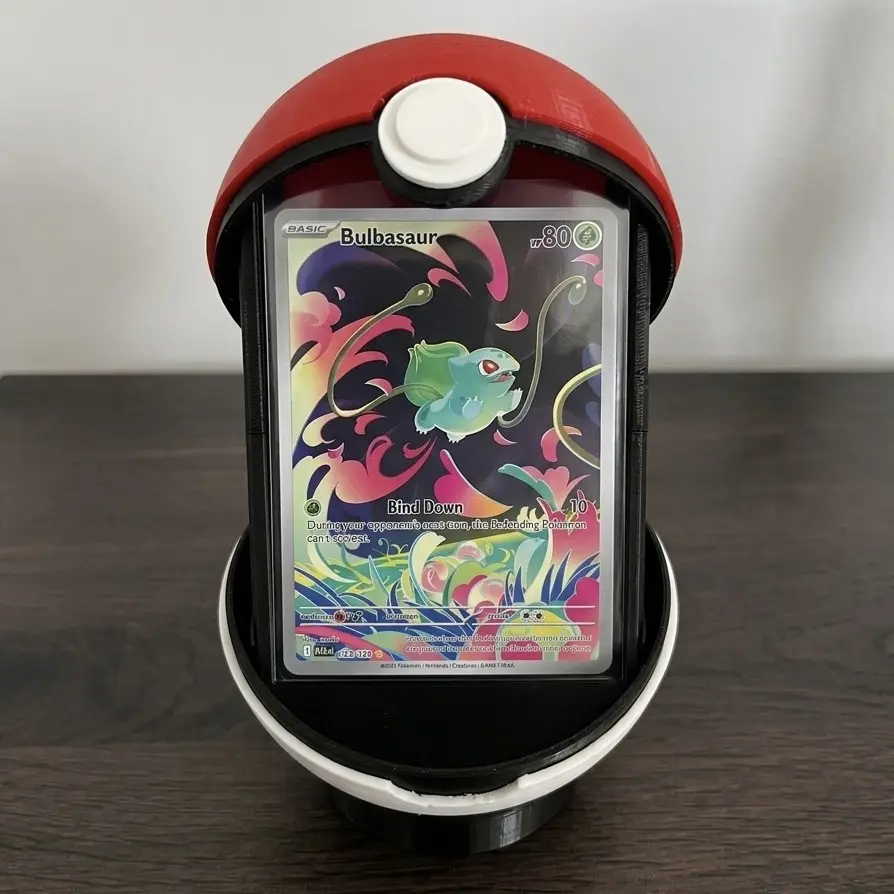 Pokéball Trading Card Display Stand