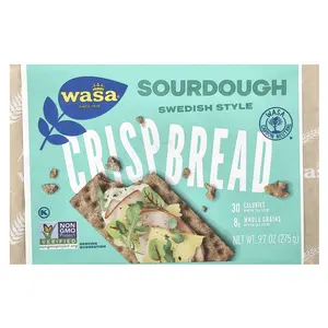 Wasa Flatbread Crispbread, Sourdough, 9.7 oz (275 g)
