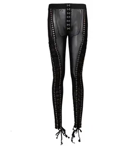 LACED BODYCON TIGHTS