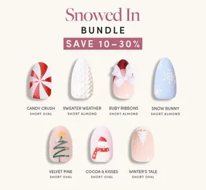Glamnetic Snowed In Press-On Nail Bundles
