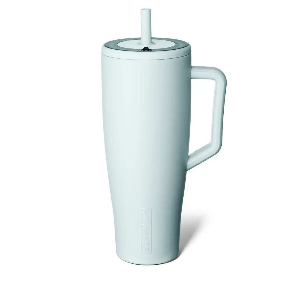 BruMate Era 40oz Stainless Steel Metal Leakproof Tumbler with Silicone Coldkey Straw, Insulated Portable Drink Water Bottle with Tapered Base for Kitchen Use, Bevguard Insulation, Cup-Holder Friendly Base