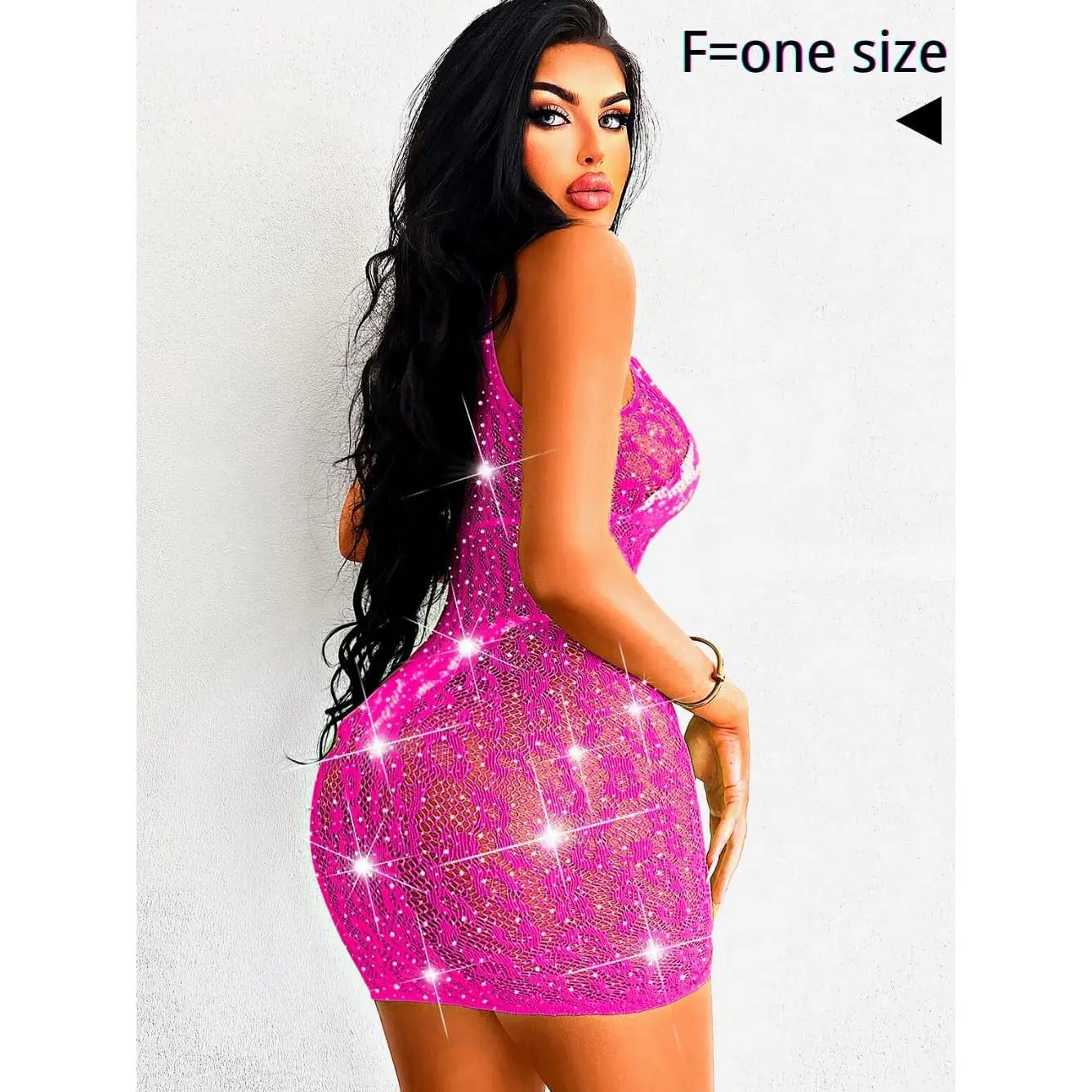 Rave Outfits, Glitter Rhinestone, Fishnet Dress, Exotic Dancewear Formal  Womenswear Workwear Sleeveless summer outfits sundress waisttrainers  women's clothing Basic Black Minimalist summer outfits sundress  waisttrainers - TikTok Shop