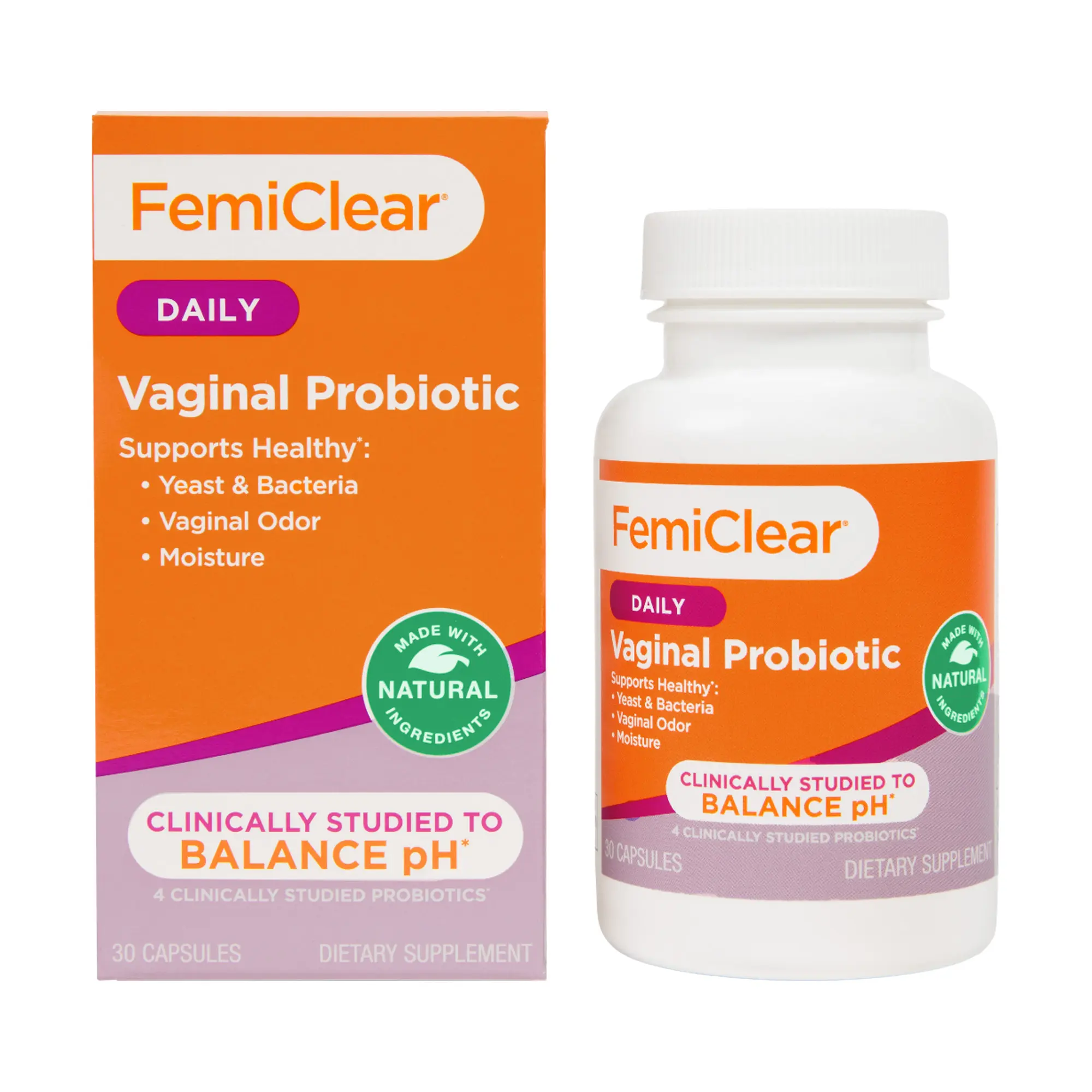 Daily Vaginal Probiotic Dietary Supplement Healthcare