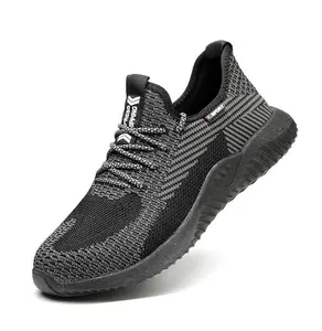 Steel Toe Safety Shoes for Women Men Work Shoes Industrial & Construction Sneakers Puncture Proof Lightweight Working Shoes