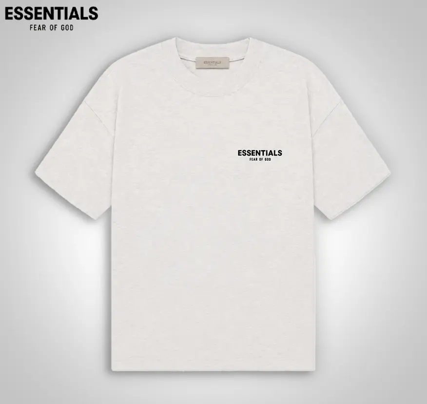 Fear of God Essentials Tee 100% Cotton Oversized Streetwear Graphic T-Shirt Unisex Casual Tops Fear of God Essentials Tee 100% Cotton Oversized Streetwear Graphic T-Shirt Unisex Casual Tops