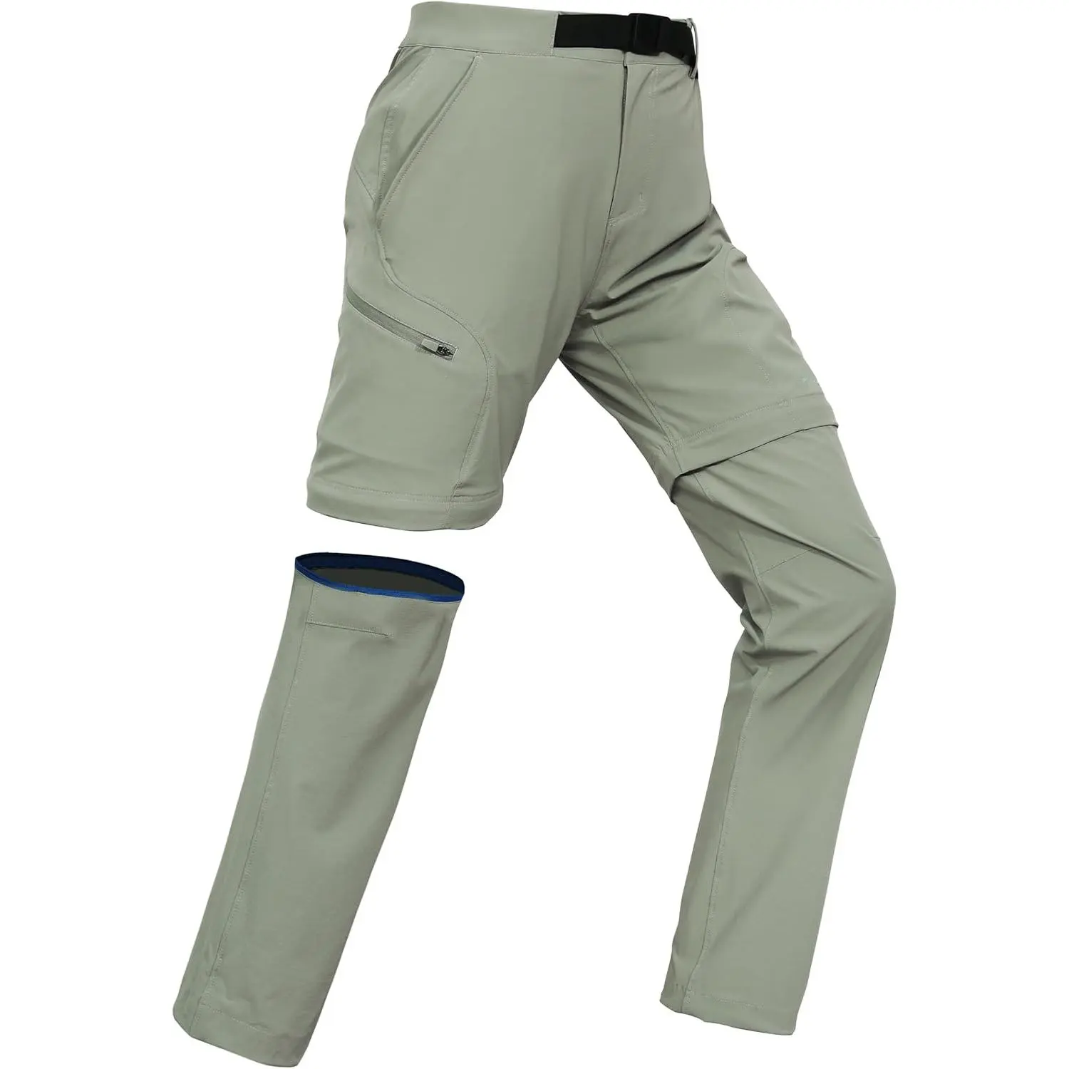 Pioneer Camp Women's Convertible Quick Dry Stretch Zip-Off Lightweight Multi-Pocket Utility Offroad Hiking Pants for Outdoor Safari Fishing, Lightweight Pants, Multi-Pocket Utility Pants