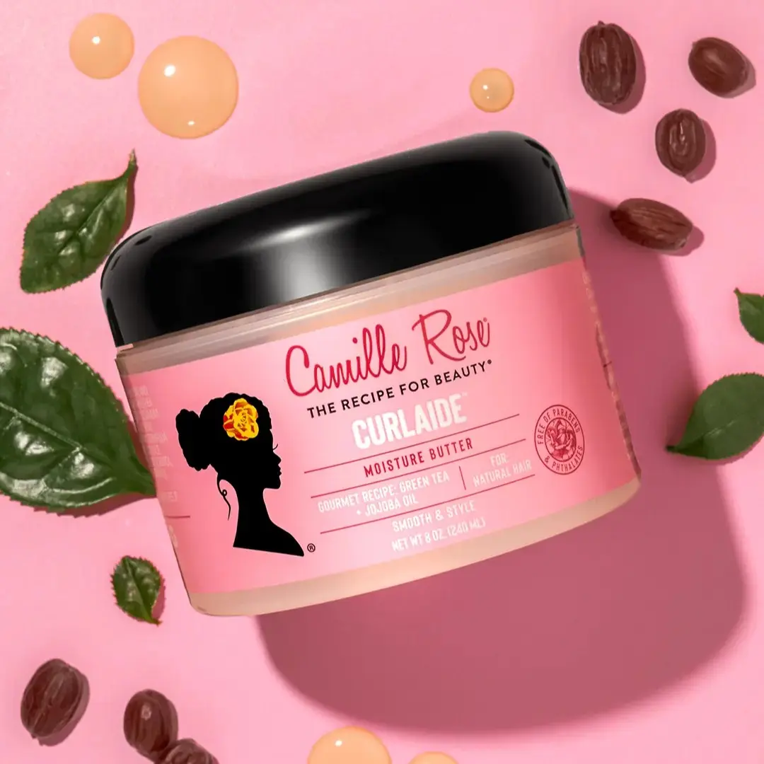 Camille Rose Curlaide Moisture Butter, 8 oz, Moisturizing, Smoothing & Texture Defining