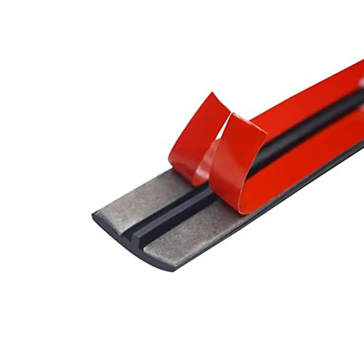 The windshield rubber sealing car weather stripping decorative T-shaped sealing strip is suitable for the rubber sealing strips of the front windshield, molding and tailgate of the car