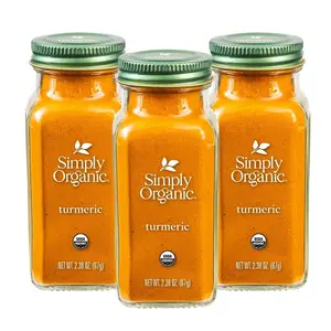 Simply Organic Turmeric Root, Ground 2.38 oz. (3 Pack)