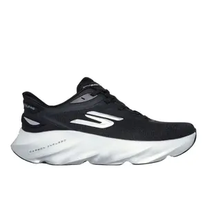 Skechers Mens Aero Burst Slip-Ins Performance Running Sneakers Shoes - Black