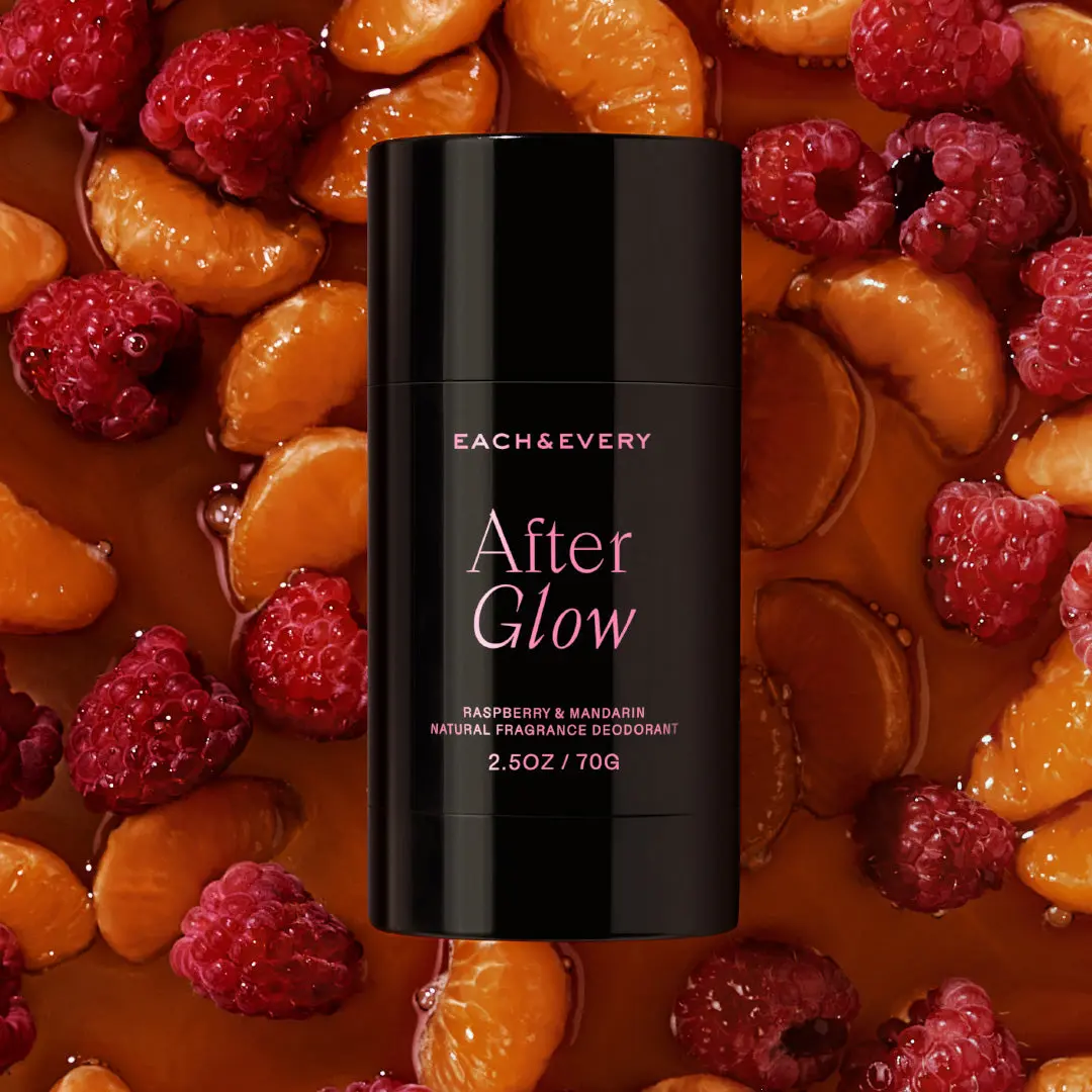 Each & Every Natural Fragrance Deodorant After Glow - Raspberry & Mandarin 2.5oz