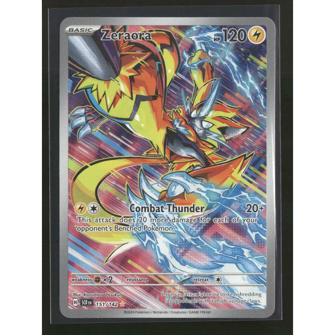 SV07: Stellar Crown Zeraora #151/142