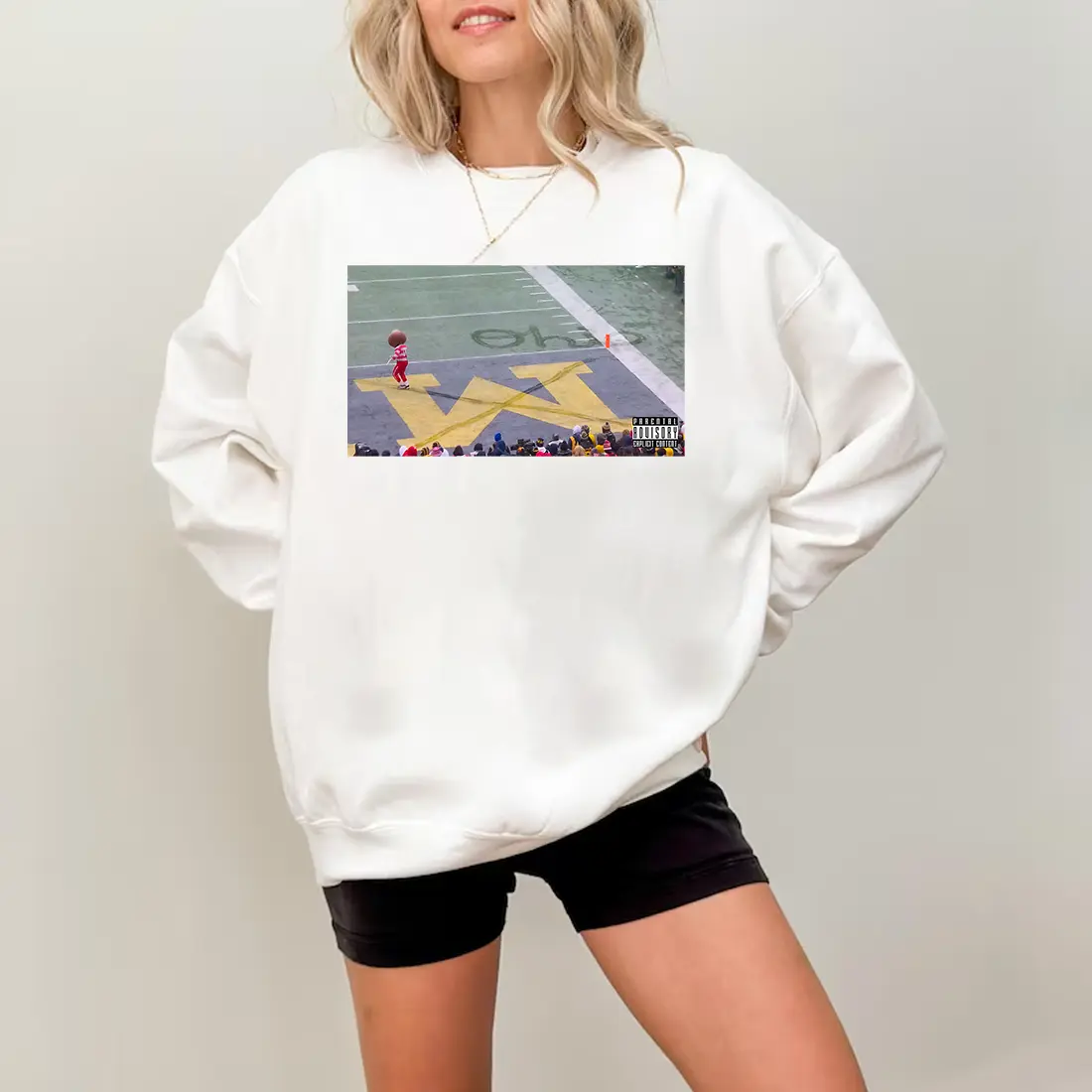 Vintage Buckeyee Ohioo Snow Sweatshirt, Fans Gift Trending unisex shirt sweatshirt hoodie Womenswear