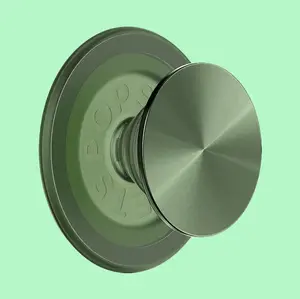 NIB PopSockets Round Phone Grip Compatible with MagSafe, Adapter Ring Included - Magnetic Phone Grip and Phone Stand