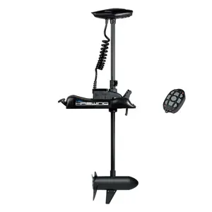 HASWING Cayman Electric Trolling Motor – 12V 55LB 48/54 Inches Shaft Bow Mount Boat Fishing for Saltwater & Freshwater with Wireless Remote Controller