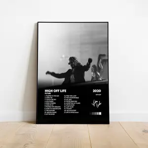 Future Hight off Life Album Cover Print Poster Minimalist Album Cover Poster, Album Prints