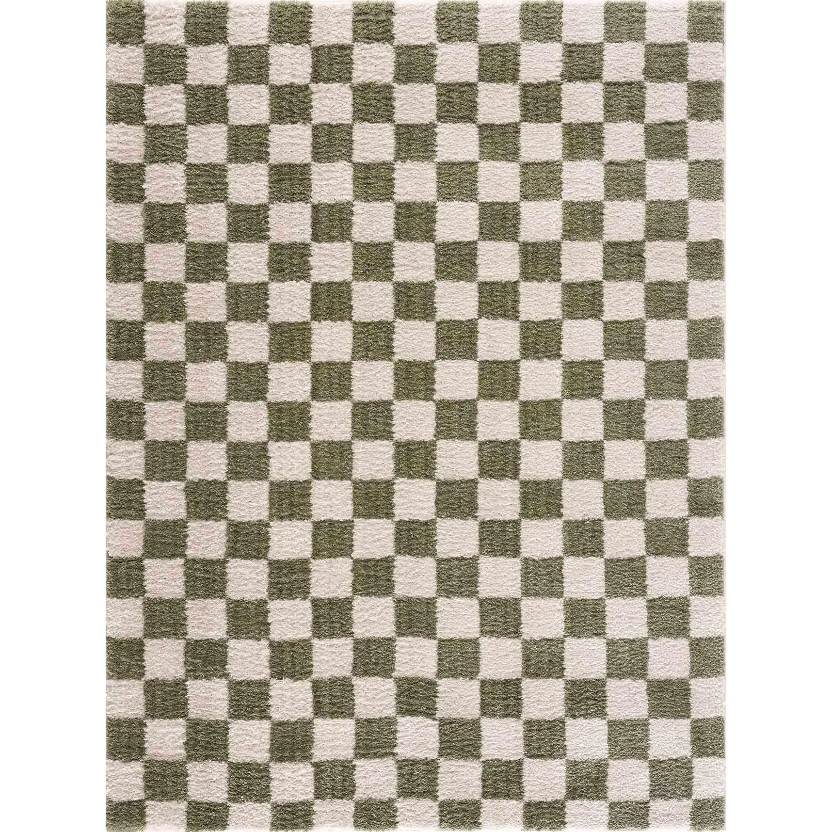 Canika Rectangle Plaid Print Rug, Furry Soft Machine Washable Plush Household Textile Carpet, Machine Washable Rug, Furry Soft Rugs