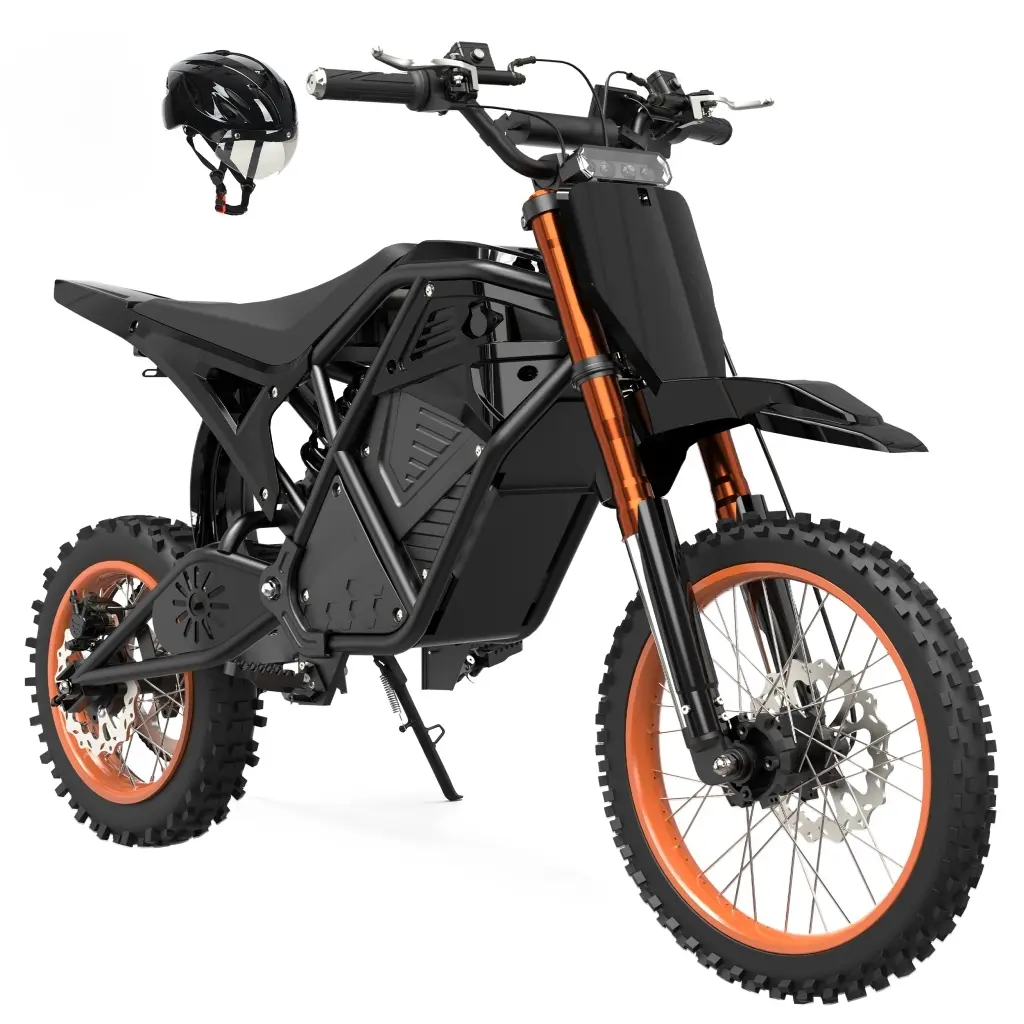 ESKUTE 3500W Mid-Drive E-Bike for Adults, All Terrain Electric Bike for Camping Gear, 48V 23Ah 60 Miles Dual Seat E Bikes, Father's Day Gift + Free Helmet