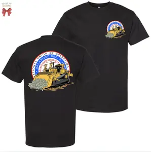 Heavy Equipment Operator T-Shirt, Union Operator Graphic Tee, Proud Construction Worker Shirt, Men’s Construction Operator Top, Tradesman Work Shirt