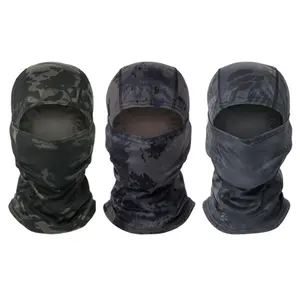 3PCS Black Ski Mask Cover Full Face Mask Set for Women and Men - UV Protection Balaclava for Outdoor Sports