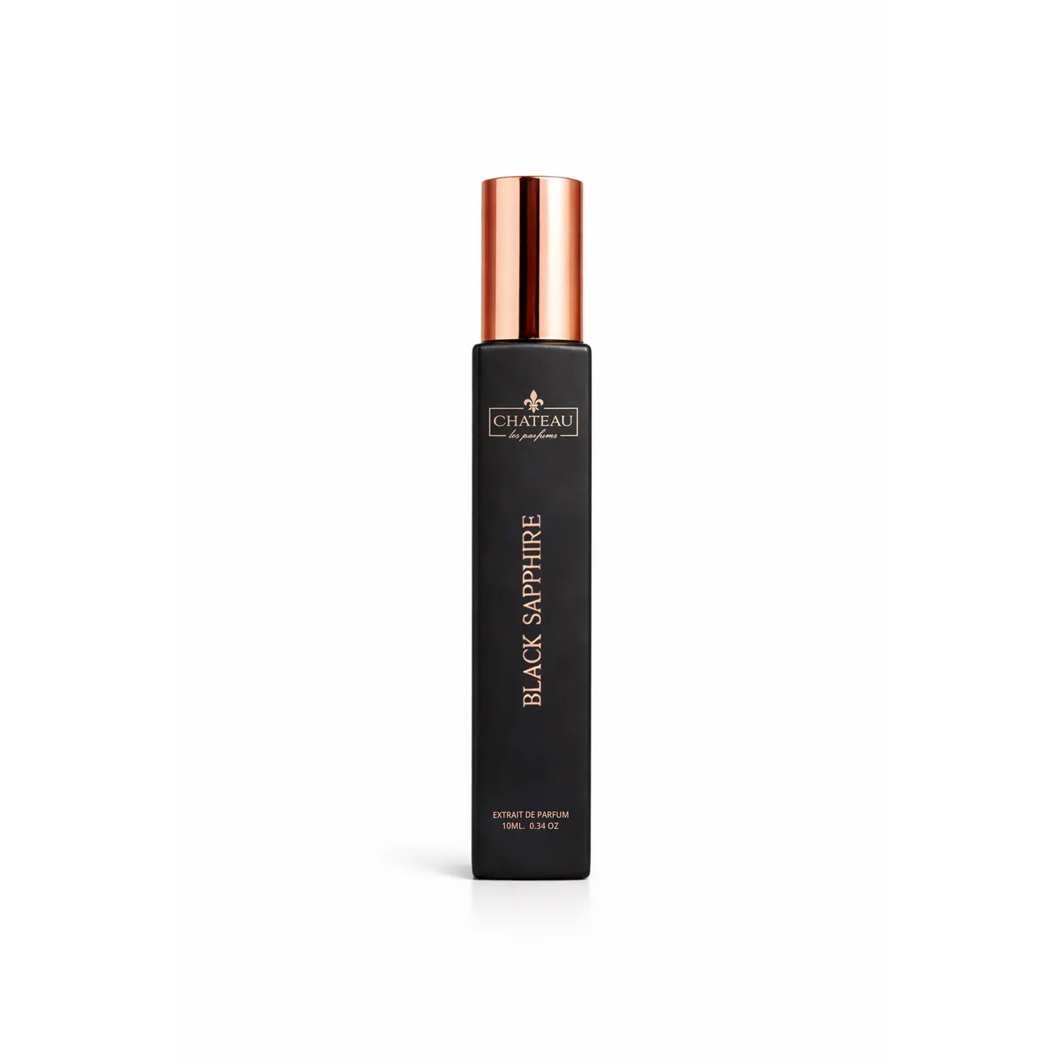 Chateau Les Parfums Black Sapphire Travel Size 10ml / 0.34oz | Extrait de Parfum 25-30% Oil | Luxury Mini Perfume