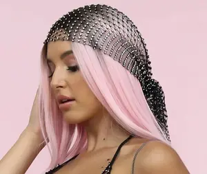 Crystal Bling Rhinestone Headwrap/Scarf