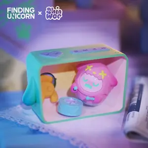 [FINDING UNICORN] 【Live Unboxing】ShinWoo-Ghost at home Series Blind Box ShinWoo Cute Figures Desktop Ornament Collectible Toys Birthday Gifts  Desktop Ornaments Doll